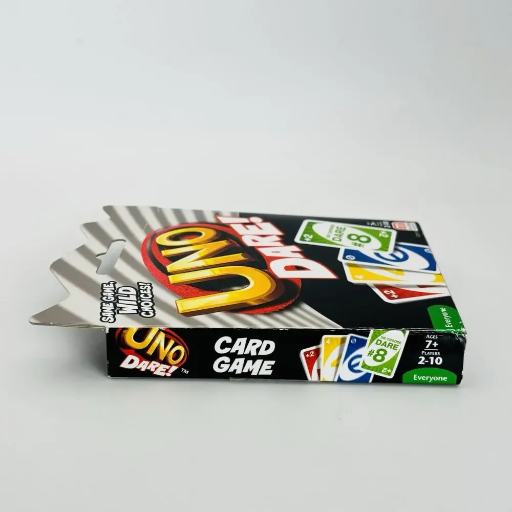 Mattel Games UNO Dare Card Game for Family Night New Open Box